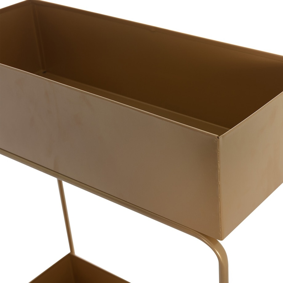 SWEN GOLD Barek/ kwietnik dwupoziomowy 60x25,5xH:90 cm