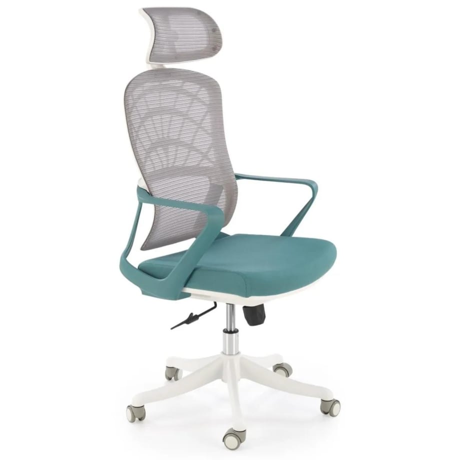 Fotel biurowy VESUVIO 2 turkusowy/biały