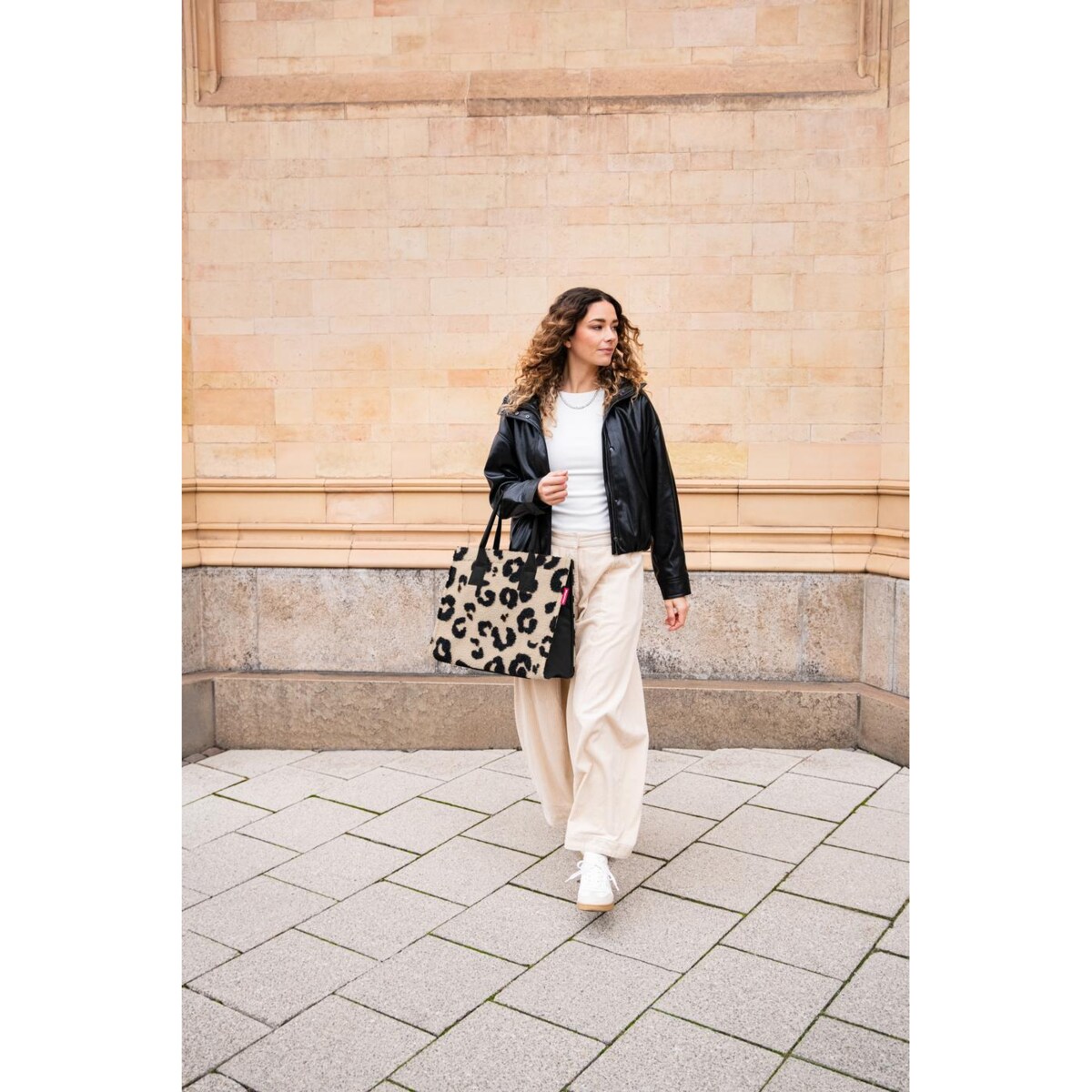 Torba DAILY SHOPPER, teddy leo cream