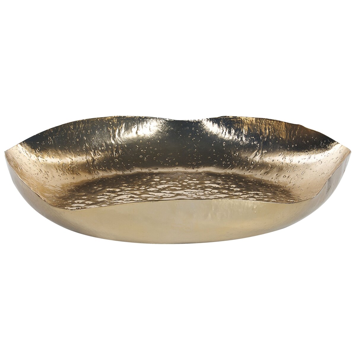 Zestaw 3 pater dekoracyjnych złoty UJUNG