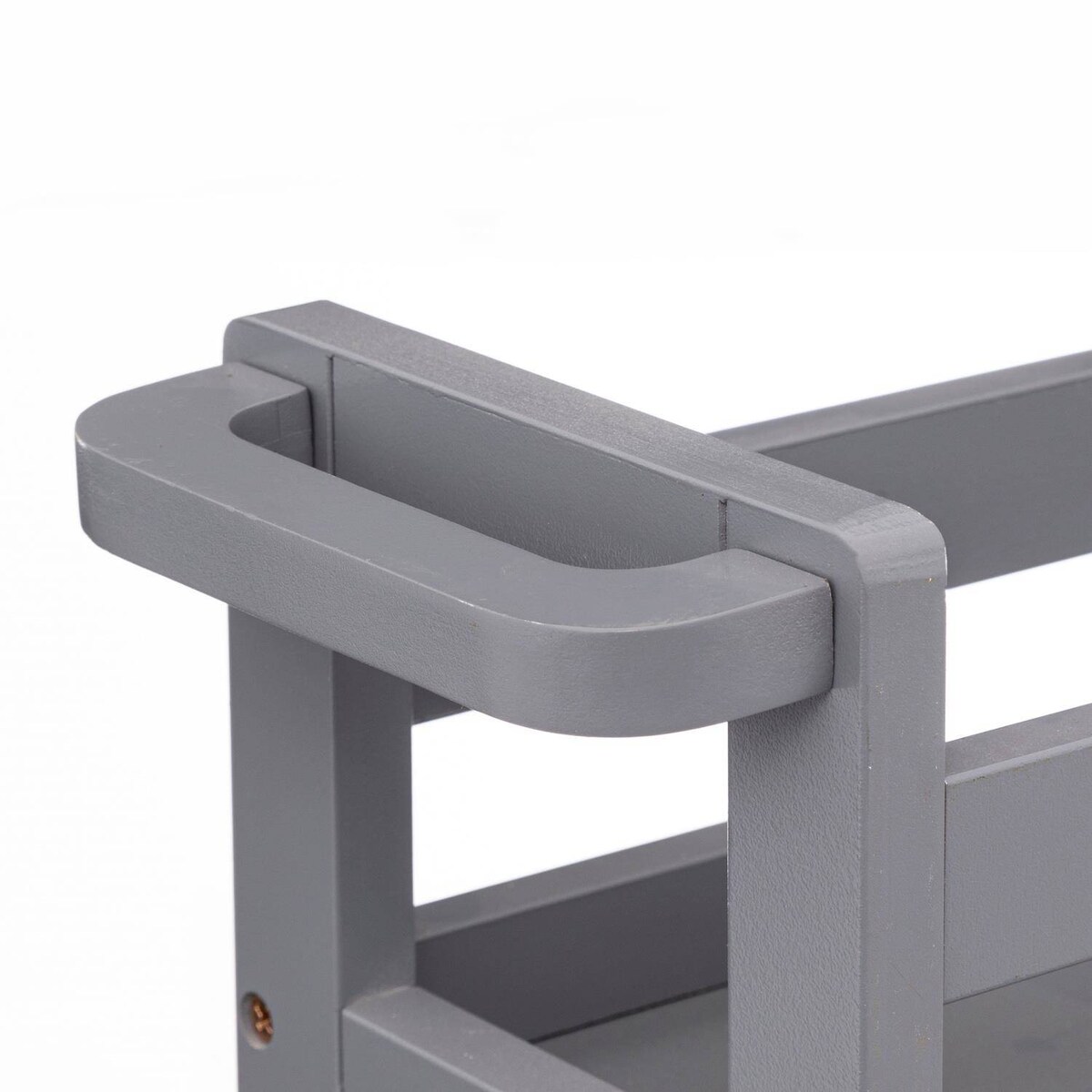 Bardzo wąski regał łazienkowy na kółkach, 3 półki, szer. 15 cm