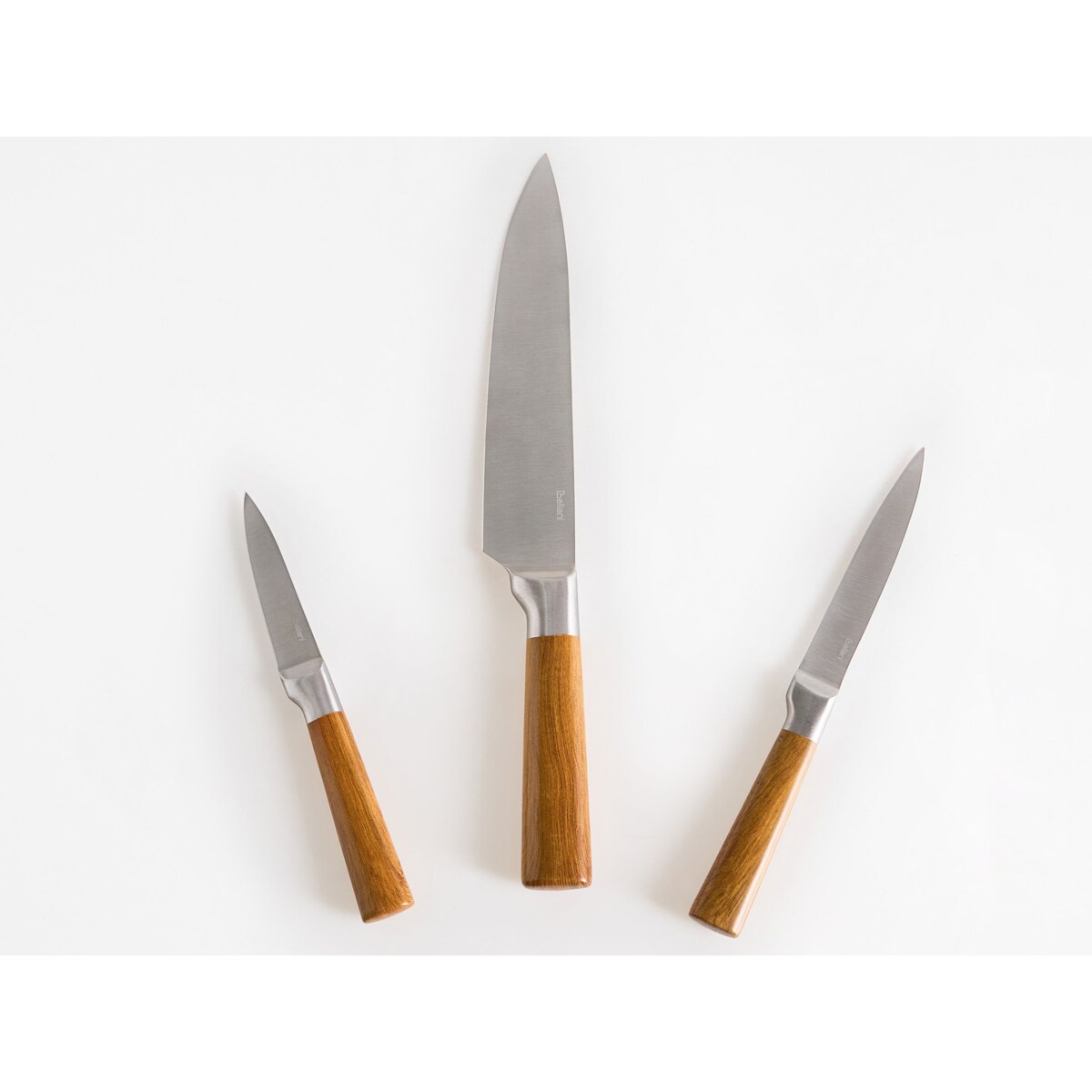 Zestaw 3 noży TOCHIGI Brązowy