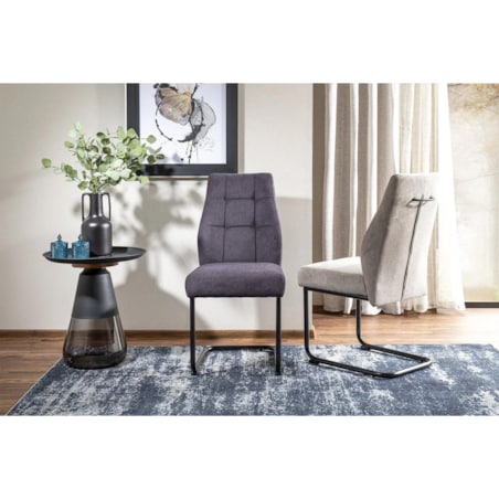 Stolik kawowy TIFFANY A 50x50 czarny