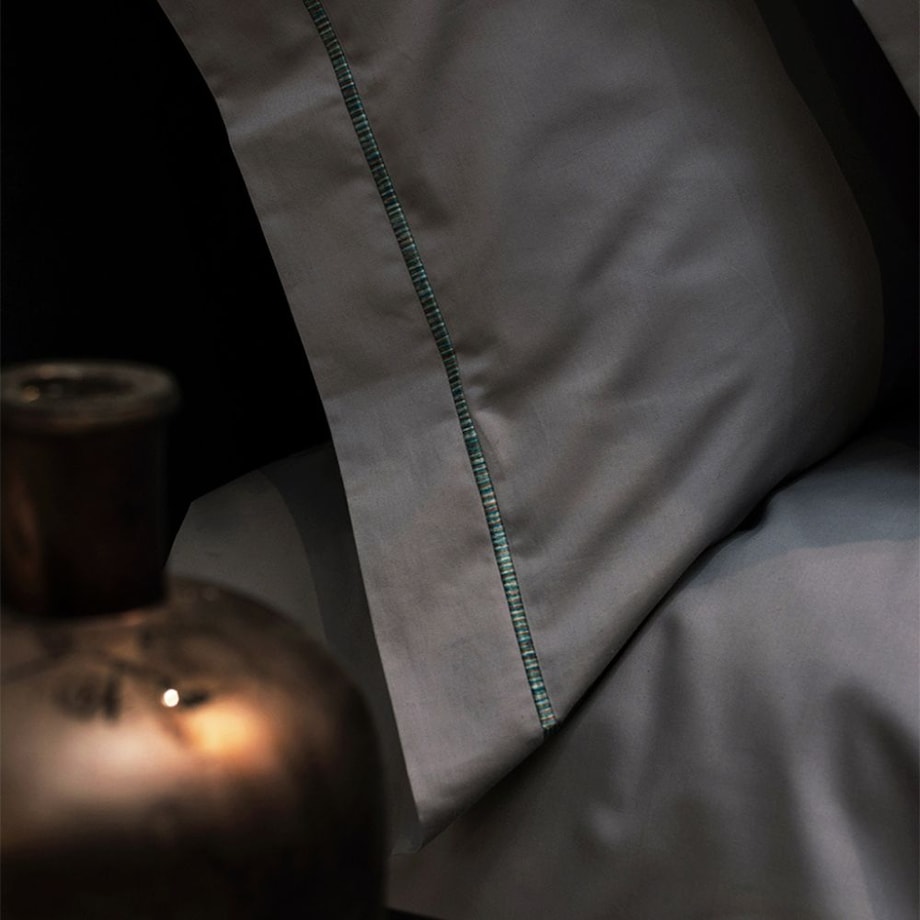 Pościel Solid New Black Sand DecoFlux 200x220 cm