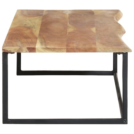 vidaXL Wieszak oddający naturalną krawędź drzewa, 100x35x22 cm, akacja