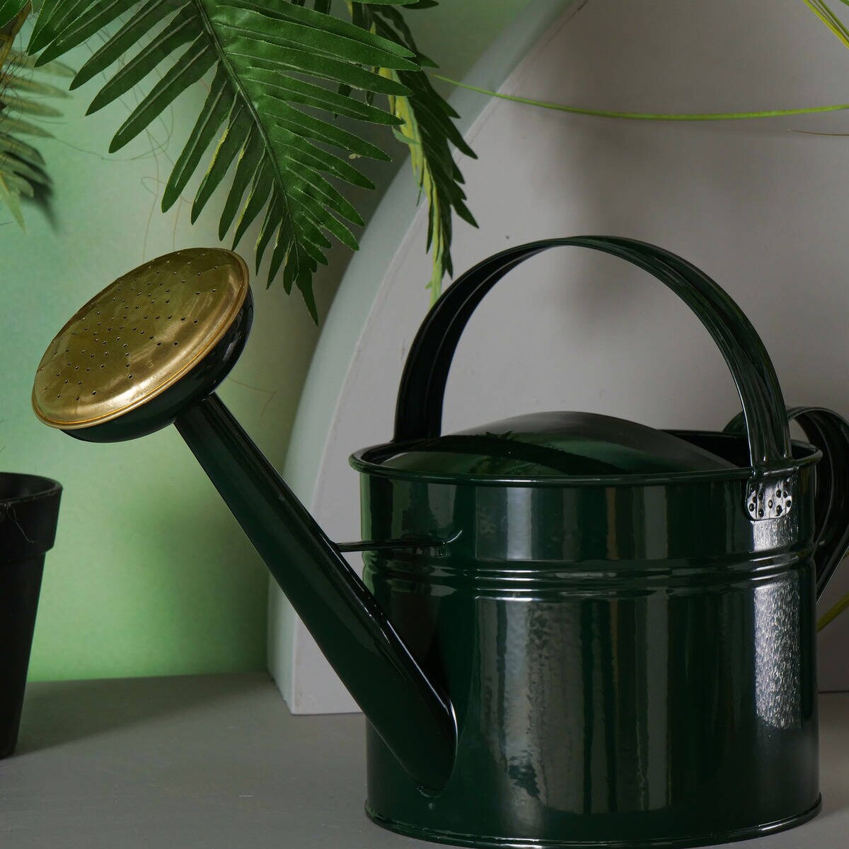 Konewka miedziana do ogrodu GIESELA, ciemna zieleń, 5 l