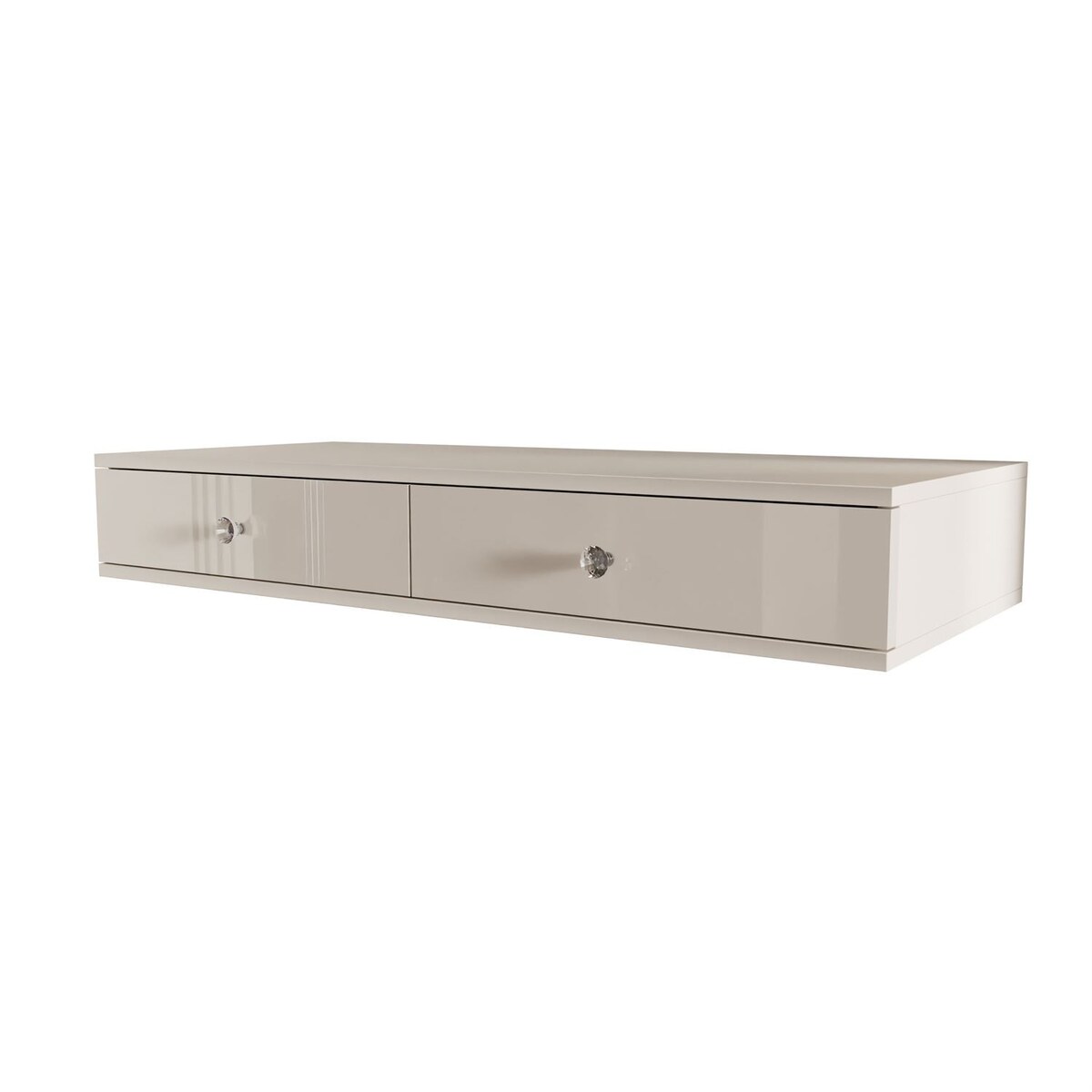 Wisząca konsola BLANCO GLAMOUR kaszmir, uchwyt biały kryształ