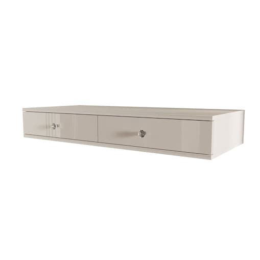 Wisząca konsola BLANCO GLAMOUR kaszmir, uchwyt biały kryształ