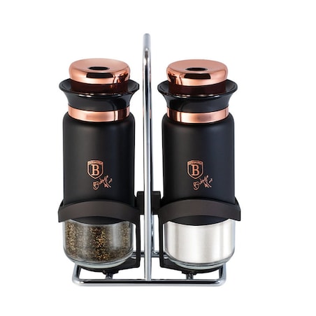 Solniczka i Pieprzniczka Zestaw Black Rose BerlingerHaus BH-1994