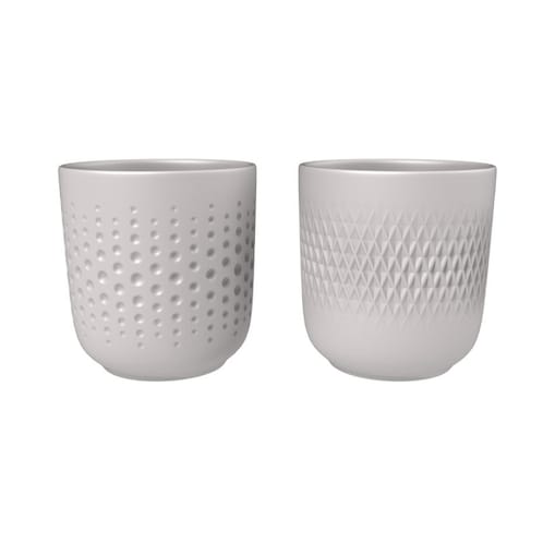 Zestaw 2 kubków Manufacture Collier Blanc, 290 ml, Villeroy & Boch