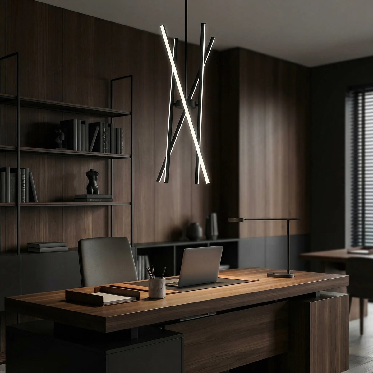 Lampa Sufitowa App1929-Cp Black Led Czarny, Metal, Tworzywo Sztuczne