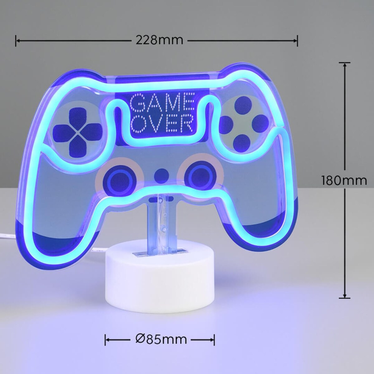 Stojąca lampka Control R55911101 RL Light LED 2W pad biały niebieski