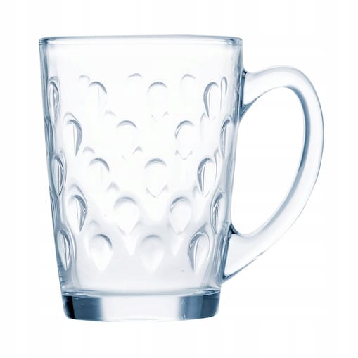 6x SZKLANKA KUBEK 320 ml LUMINARC na kawę napoje herbatę latte święta pears