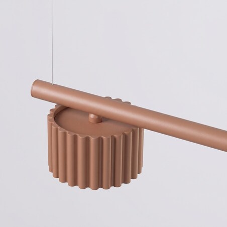 Żyrandol AURA 4 mocca Gx53