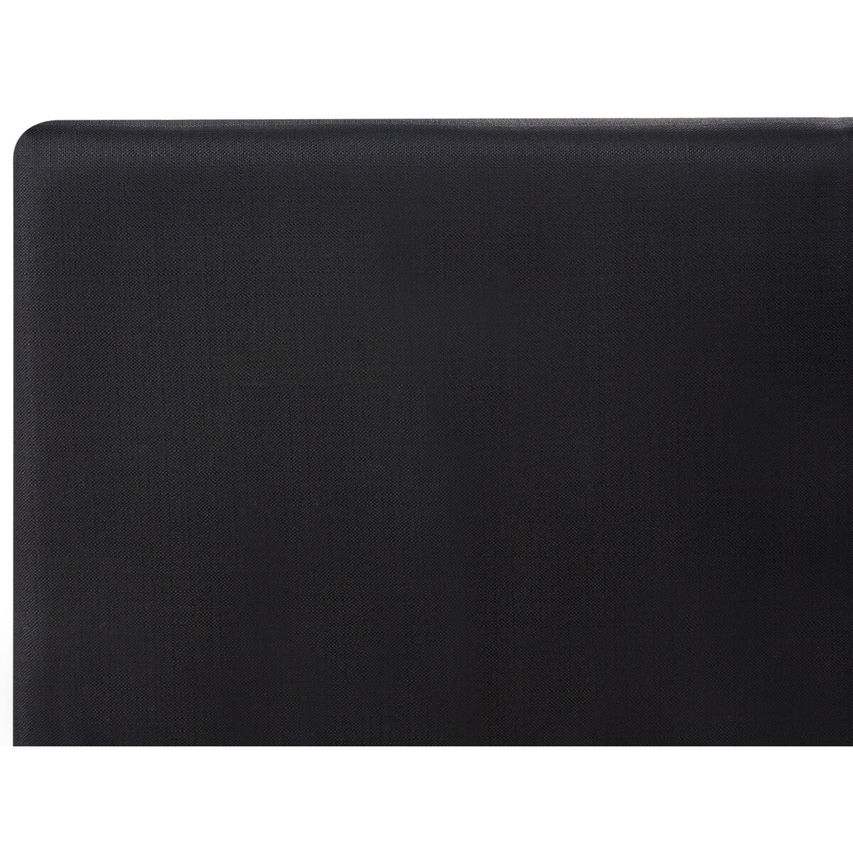 Łóżko FITOU 120 x 200 cm Czarny