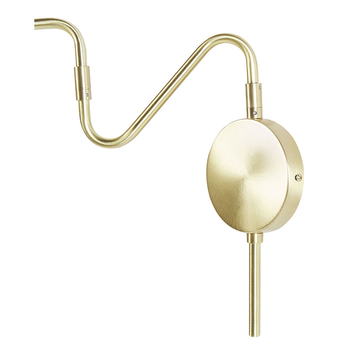 Lampa ścienna BALIEM Regulowana Metal Złoty