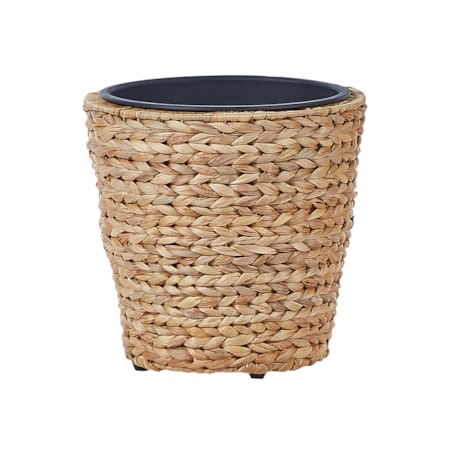 Zestaw 3 doniczek z hiacyntu wodnego naturalny PLAKA