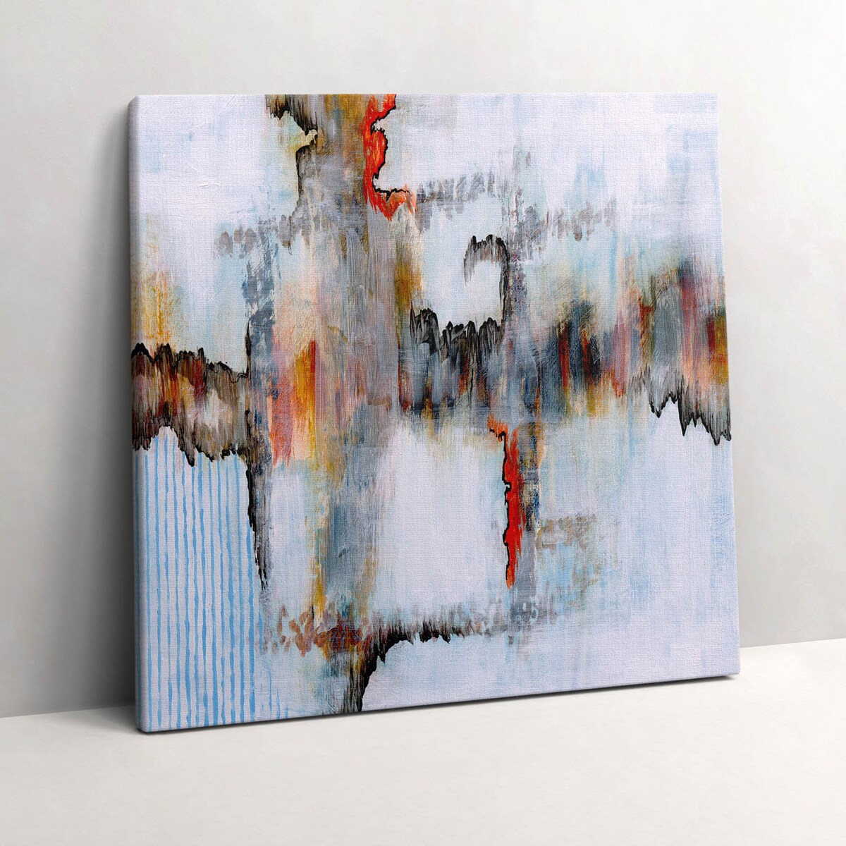 Obraz na płótnie Abstrakcyjne malarstwo, 60x60 cm