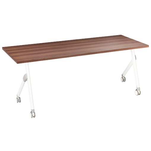 Składane biurko BENDI 160 cm 60 cm Ciemnobrązowy
