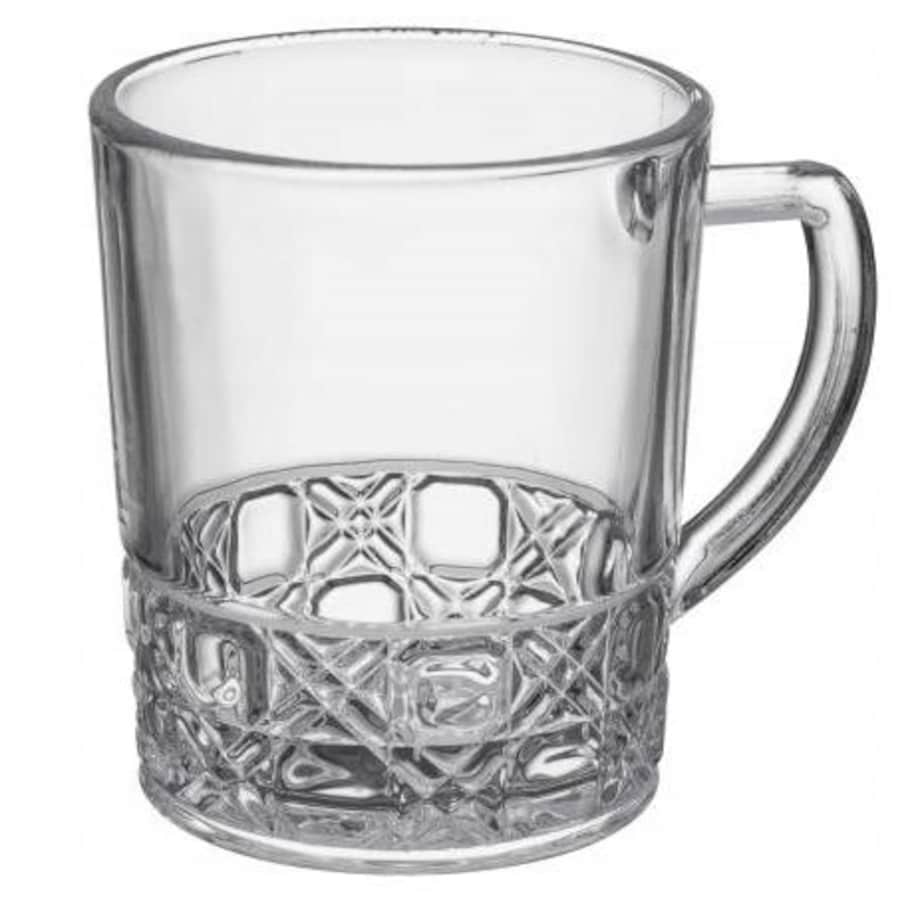 ZESTAW SZKLANEK 6x 240 ml NA KAWĘ herbatę soki KUBEK zioła prezent kuchenne