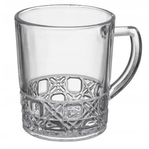 ZESTAW SZKLANEK 6x 240 ml NA KAWĘ herbatę soki KUBEK zioła prezent kuchenne