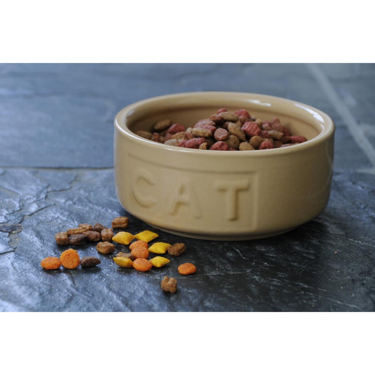 Miska dla kota beżowa PetWare, 13 cm, Mason Cash