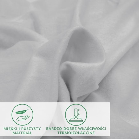 Prześcieradło flanela z gumką 90x200 kolor popiel