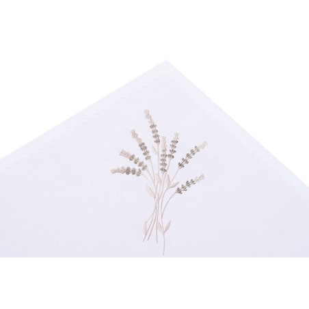 Konsimo CLIMAS Podkładka plamoodporna, biały/kremowy