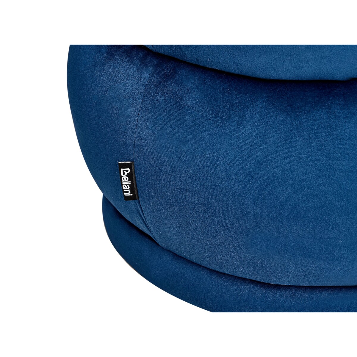 Ławka welurowa granatowa ELLENDALE