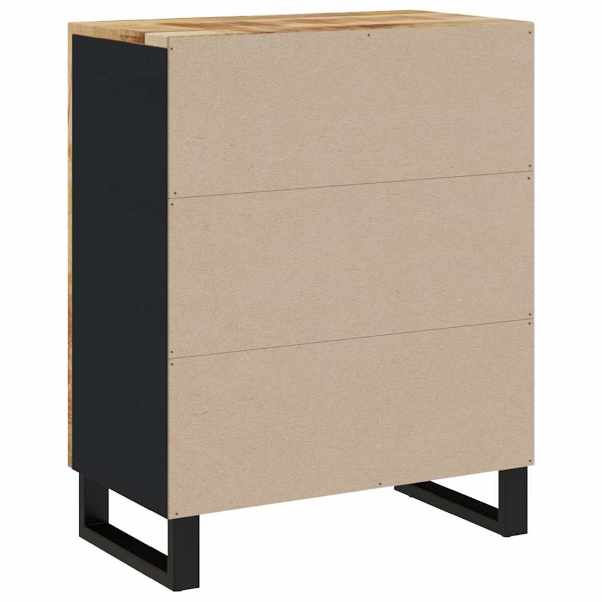 vidaXL Szafka, 60x33x75 cm, lite drewno mango