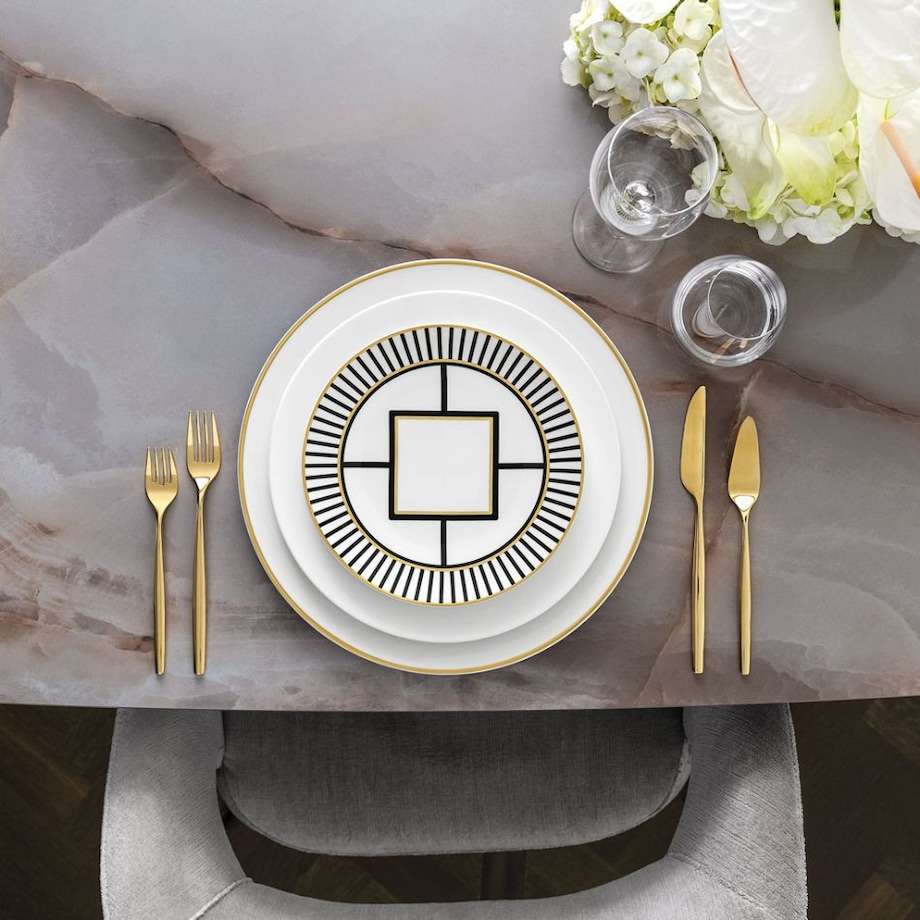 Talerz śniadaniowo-deserowy MetroChic, 22 cm, Villeroy & Boch