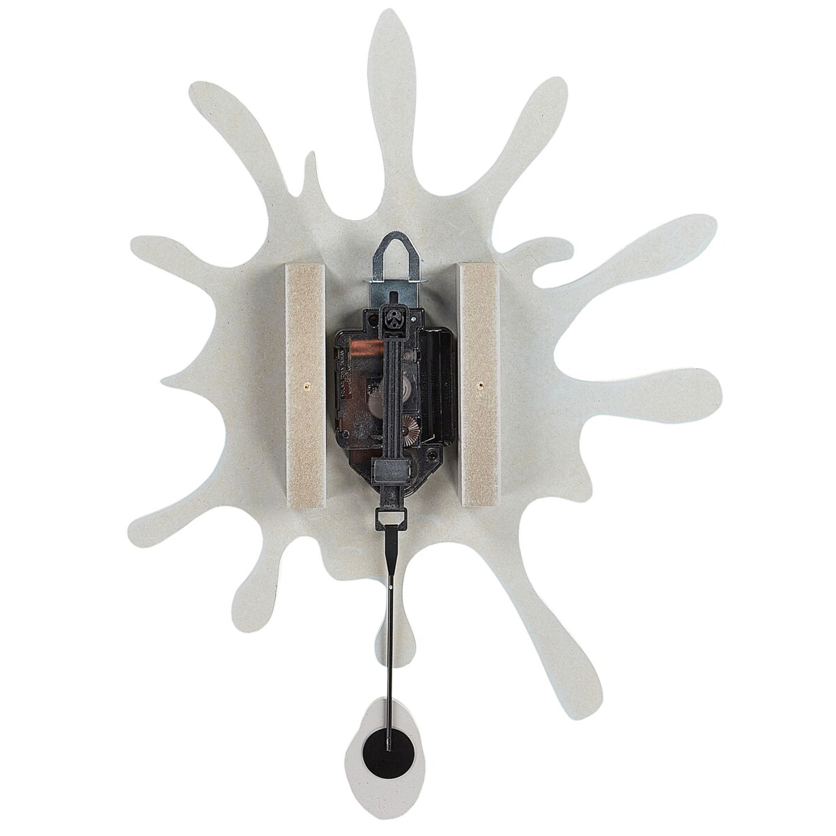 Zegar ścienny FULLY MDF Biały