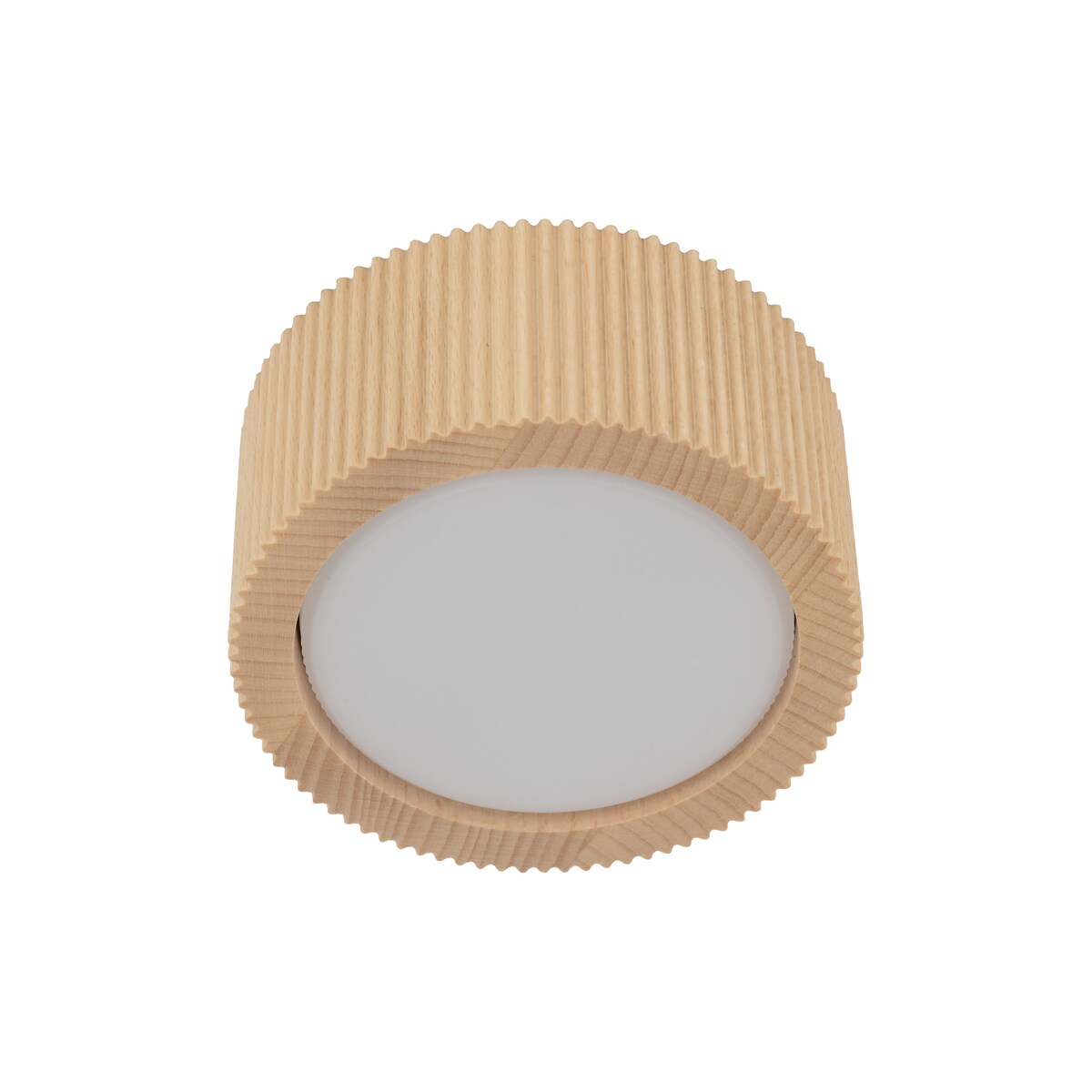 Oprawa natynkowa spot TK Lighting EVE CORTE WOOD 11441 GX53 drewno bukowe 1-punktowa sufitowa IP20