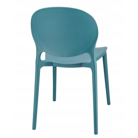 4 x Krzesło ogrodowe JUSTIN wygodne marine