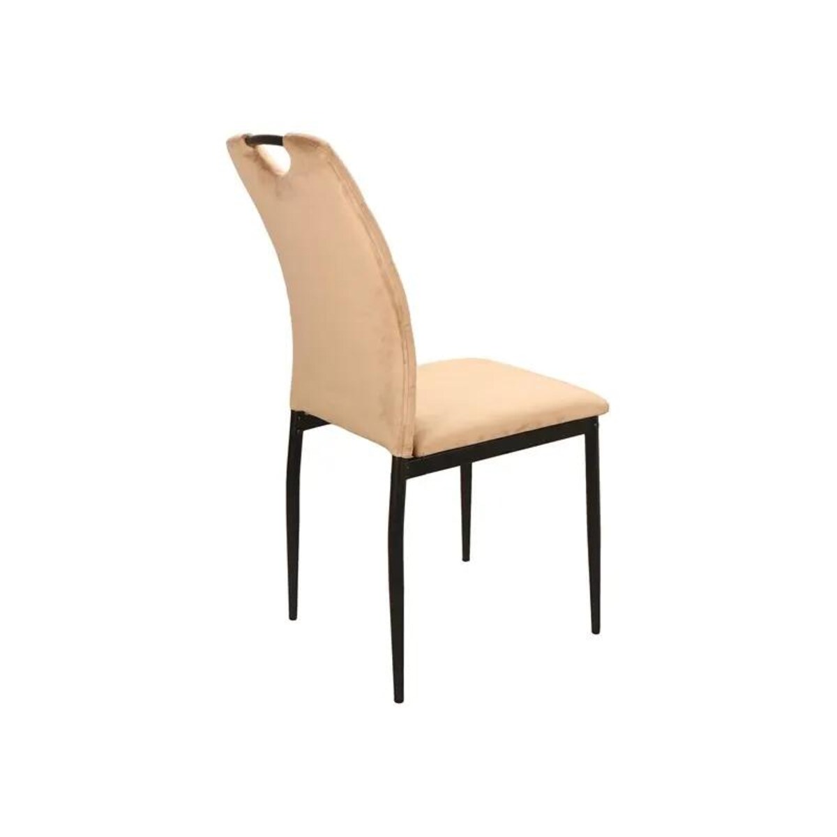 Krzesło tapicerowane RIP VELVET beżowe
