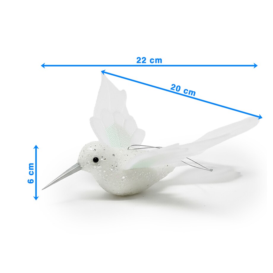 Ptaszek Na Choinkę Zawieszki Choinkowe Ozdoby Na Choinkę Bombka Ptak 22 Cm