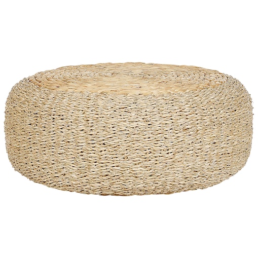 Puf BACKAN Hiacynt wodny Beżowy