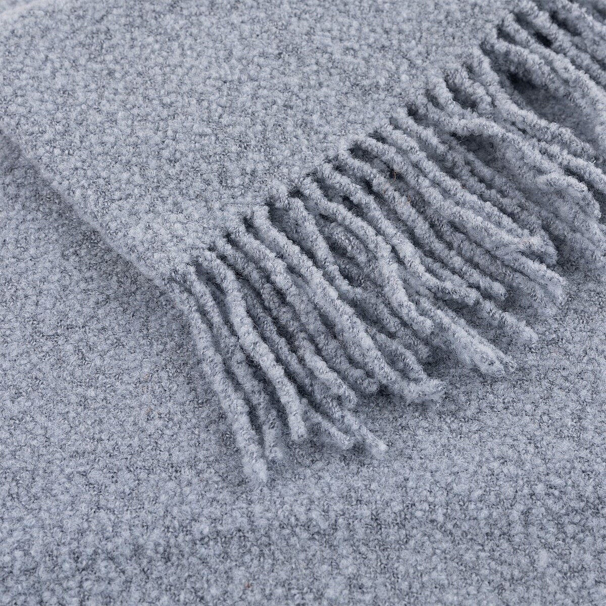 Pled Boucle 140x200 cm dusty blue, 140x200 cm