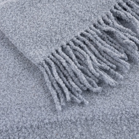 Pled Boucle 140x200 cm dusty blue, 140x200 cm