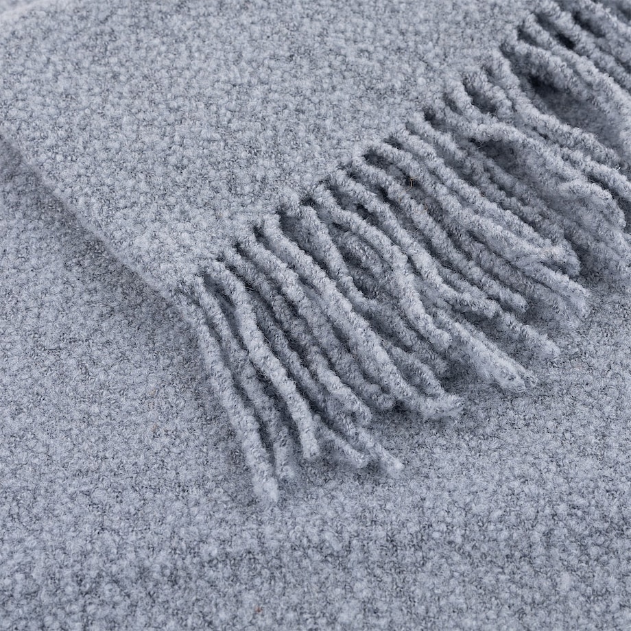 Pled Boucle 140x200 cm dusty blue, 140x200 cm