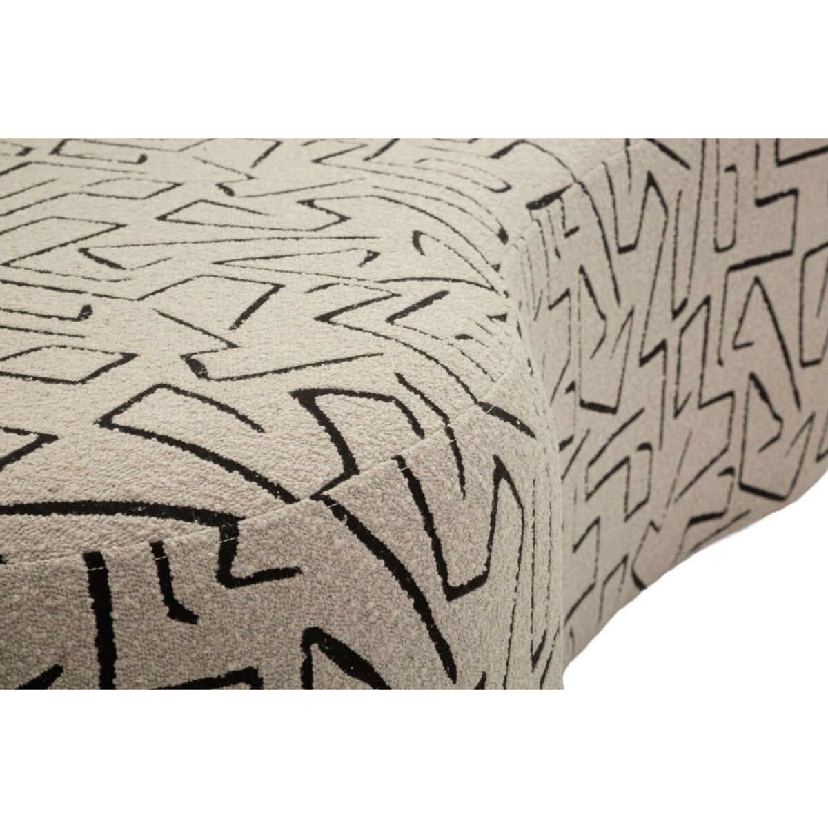 Sofa Nairobi, kolor wielokolorowy, poliester i sklejka, 176 x 91,5 x 69 cm, styl nowoczesny, do salonu, Mauro Ferretti