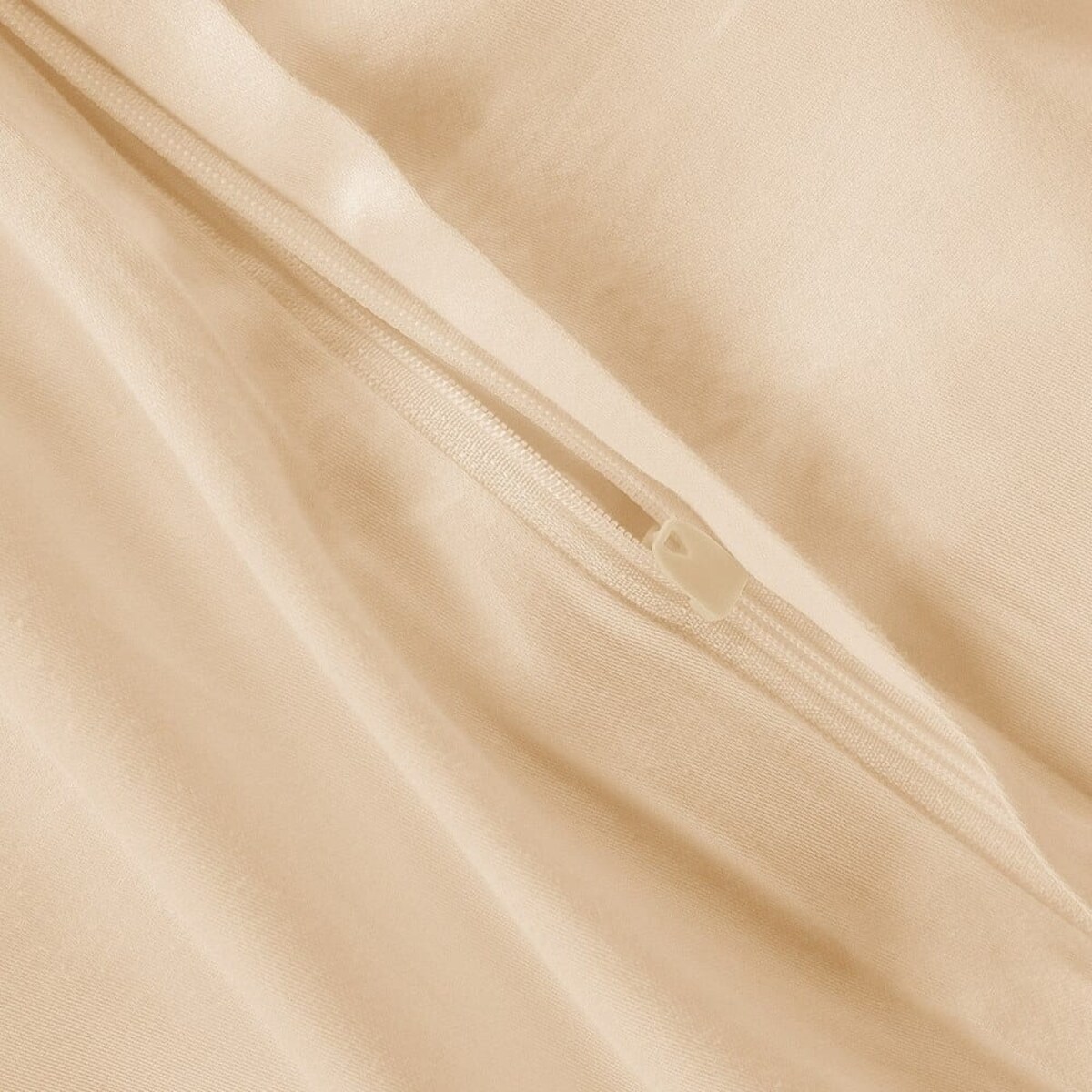 Pościel satyna bawełniana 220x200 kolor Jasny beż