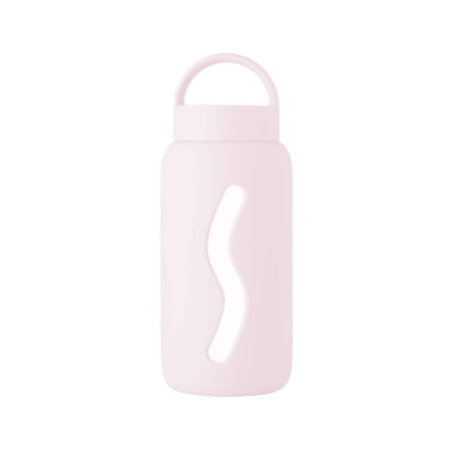 MUUKI MINI BOTTLE szklana butelka na wodę 500 ml, Marshmallow