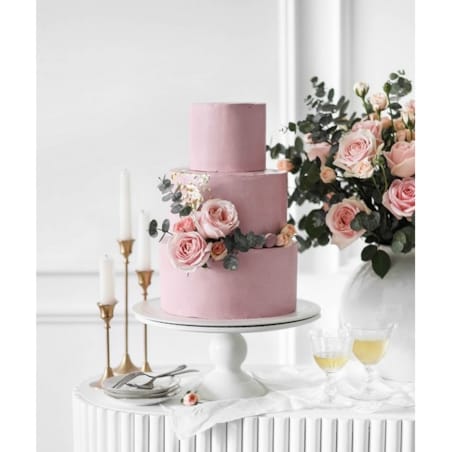 Patisse - Zestaw 3 wysokich form tortowych SILVER-TOP