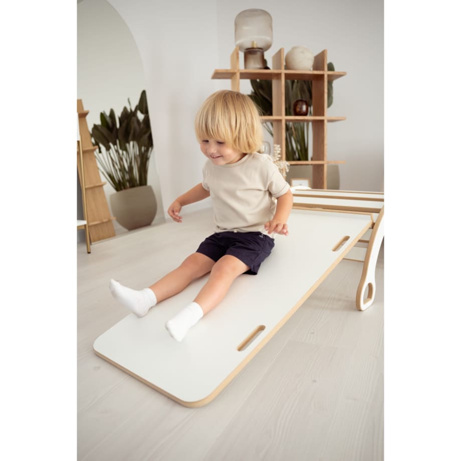 MAŁY bujak montessori + MAŁA zjeżdżalnia CHMURKI