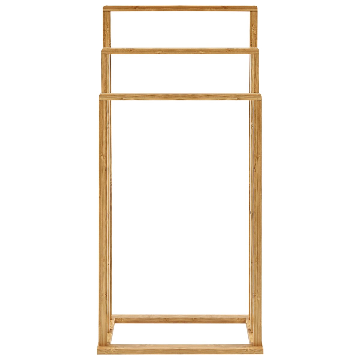 Bambusowy stojak na ręczniki 40 x 81 cm jasne drewno TUPELO