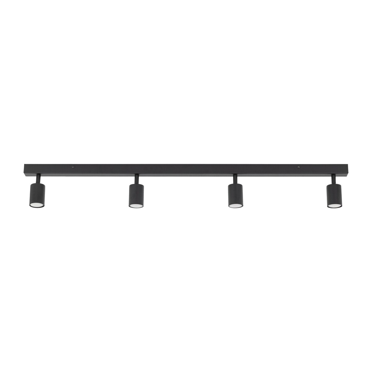Lampa sufitowa spot listwa 4xGU10 TK Lighting NEX Black 127 cm czarna regulowane reflektory do salonu i kuchni
