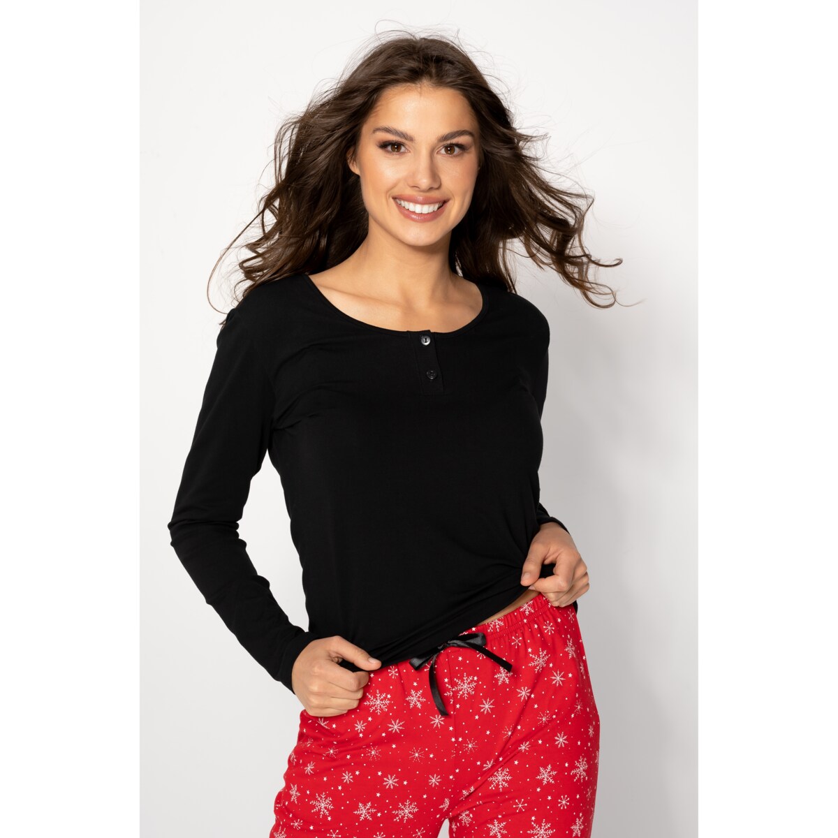 Piżama Christmas Time Red, XL