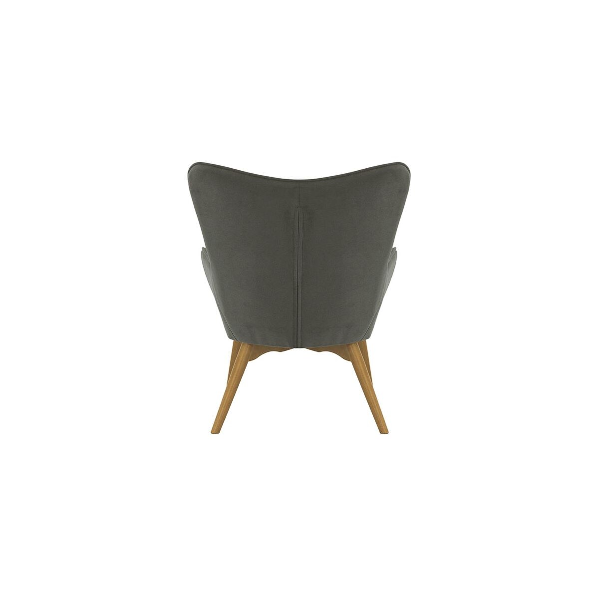 Fotel z podnóżkiem Ducon Velvet-Kronos 22