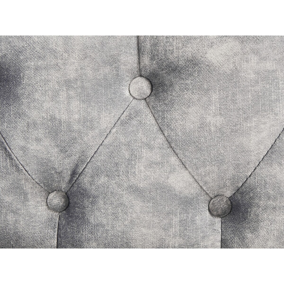 Szezlong welurowy prawostronny szary LATTES II